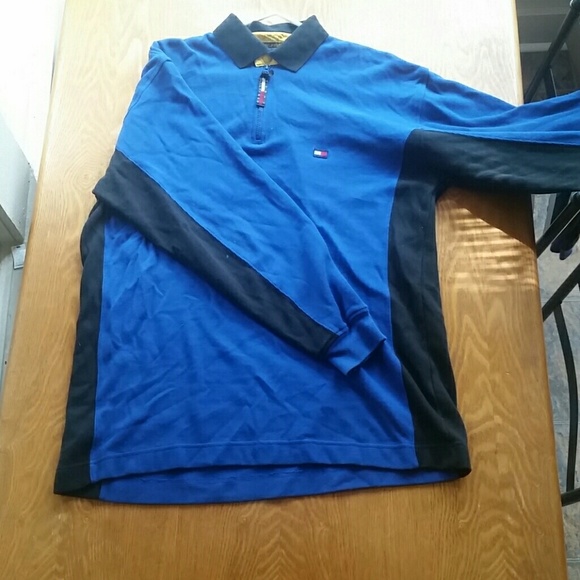 VINTAGE Tommy Hilfiger Color-Block Sweater - Picture 4 of 6